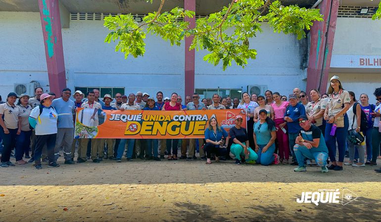 Com mutirões, recolhimento de entulho, visitas domiciliares, orientações aos moradores, Prefeitura de Jequié segue luta contra Dengue