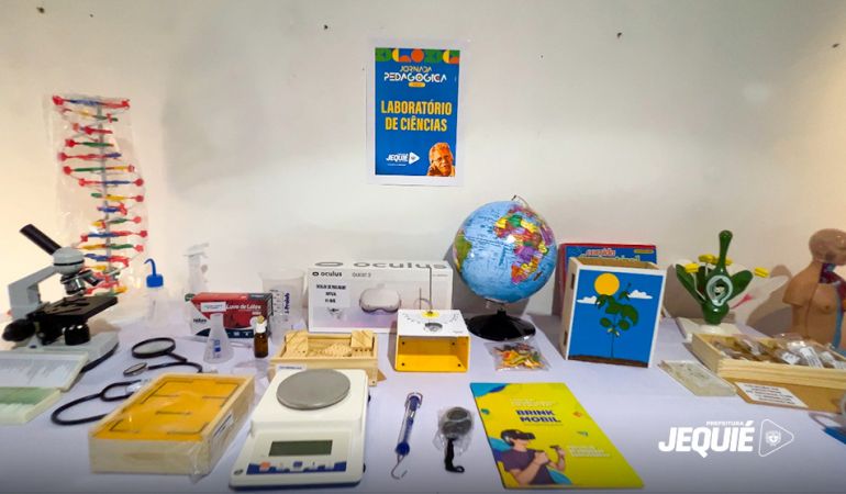 Prefeitura de Jequié segue investindo em Educação e adquire laboratórios de ciências e mesas interativas digitais para escolas municipais