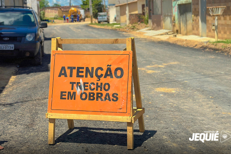 Prefeitura de Jequié segue avançando com obras de pavimentação e contempla novas vias públicas da Cidade Nova e Brasil Novo