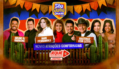 Mari Fernandez, Bruno e Marrone e Mastruz com Leite estão entre as novas atrações da Prefeitura de Jequié para o São João 2024