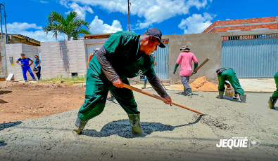 Prefeitura de Jequié amplia programa de pavimentação e melhorias contemplam novas vias públicas do KM 3