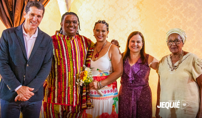 Com apoio da Prefeitura de Jequié, Corregedoria Geral da Justiça da Bahia promove primeiro casamento quilombola coletivo da Bahia