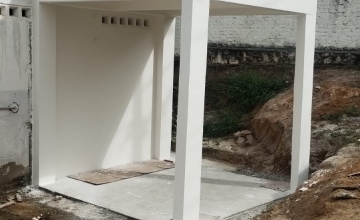 CONSTRUÇÃO DE DEPÓSITO E ESTRUTURA PARA CAIXA D'AGUA NAS UNIDADES ESCOLAR