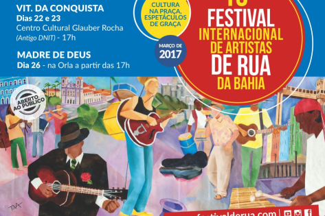 Jequié sediará Festival Internacional de Artistas de Rua da Bahia