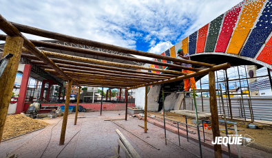 Prefeitura de Jequié avança com obras de novas praças, transformando espaços esquecidos e abandonados em áreas de lazer e convivência