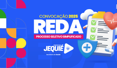Prefeitura de Jequié convoca aprovados no Processo Seletivo Simplificado REDA para a Secretaria de Saúde