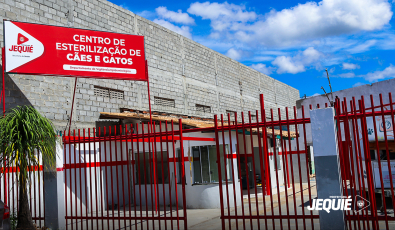 Prefeitura de Jequié intensifica obras de reforma e ampliação do Centro de Esterilização de Cães e Gatos