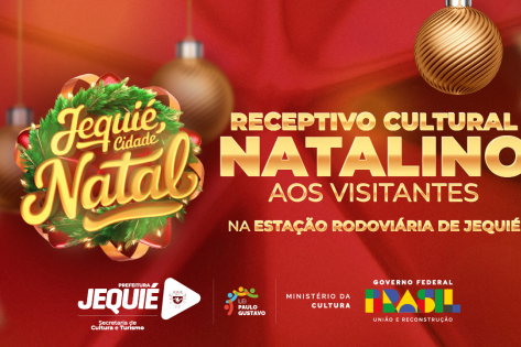 Prefeitura de Jequié recebe visitantes e turistas com receptivo natalino na Estação Rodoviária