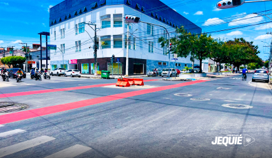 Prefeitura de Jequié segue com serviços de revitalização da sinalização de trânsito