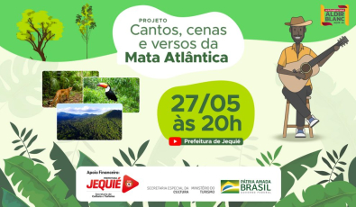 Projeto com artistas locais celebra Dia Nacional da Mata Atlântica