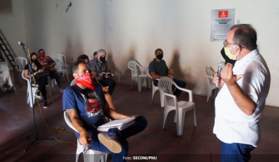 Representantes dos espaços e empresas culturais recebem informações complementares sobre a lei de emergência cultural