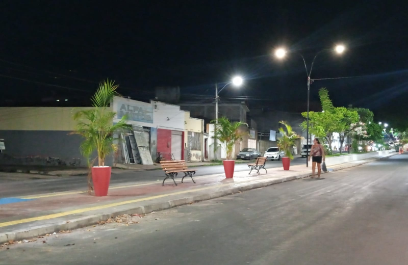 Requalificação da Praça na Avenida Santa Luzia
