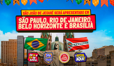 São João de Jequié será apresentado em São Paulo, Brasília, Rio de Janeiro e Belo Horizonte