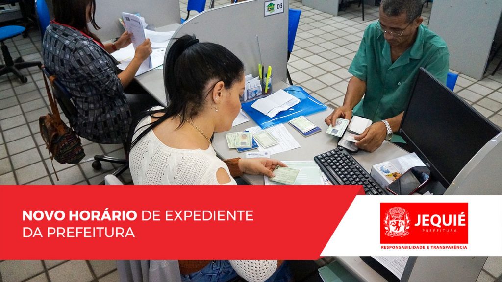 Prefeitura de Jequié muda horário de expediente visando economia de recursos