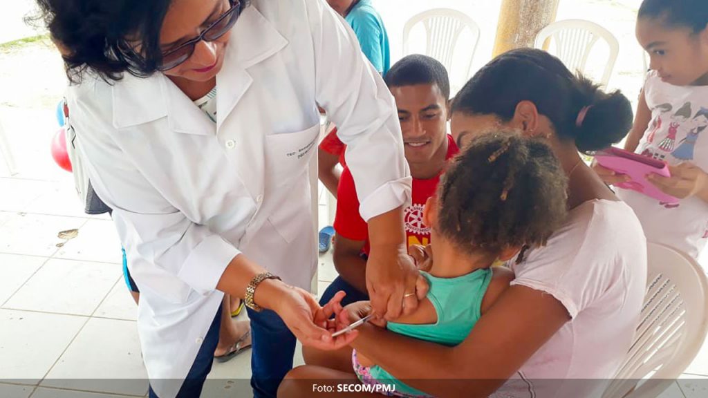 Campanha de Vacinação contra Sarampo e Pólio continua até dia 31 de agosto