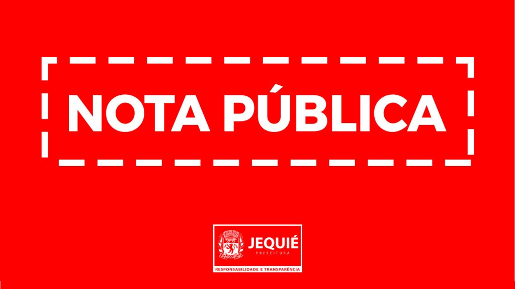 NOTA PÚBLICA