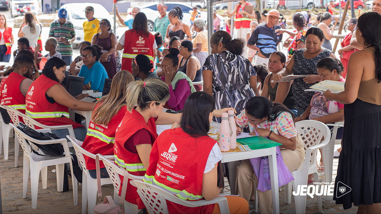 Com projeto itinerante, Prefeitura de Jequié leva serviços sociais ao distrito de Itajuru e amplia atendimento da população da Zona Rural