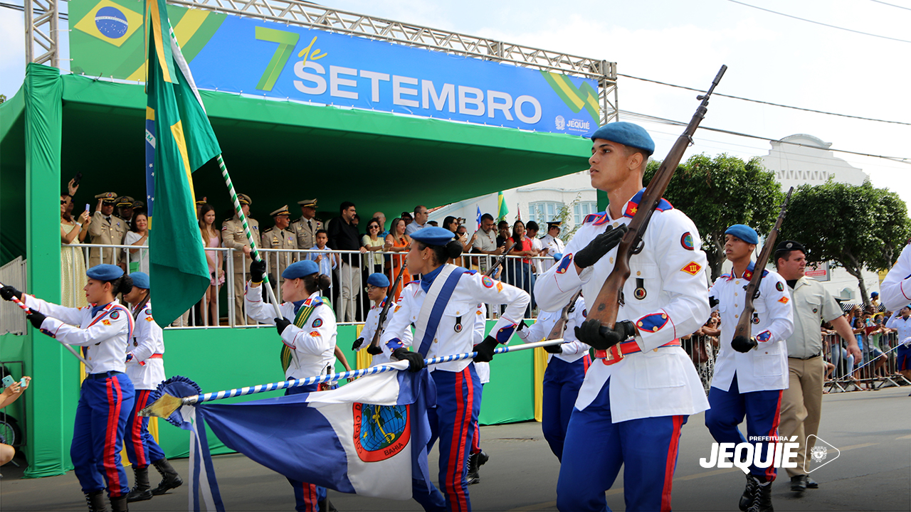 Prefeitura de Jequié e forças de segurança promovem desfile de 7 de Setembro