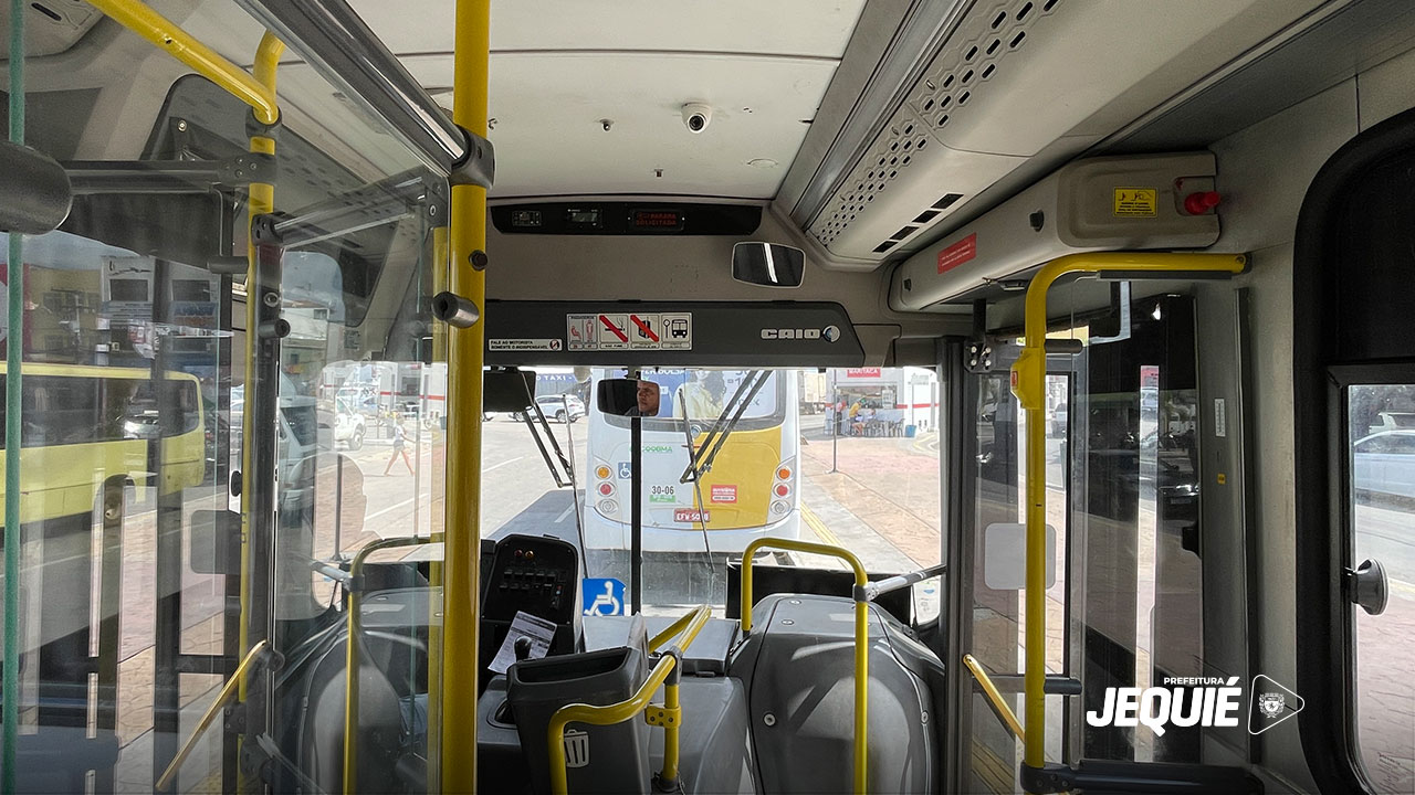 Prefeitura de Jequié implanta internet gratuita e sistema de videomonitoramento, intensificando a segurança no transporte coletivo
