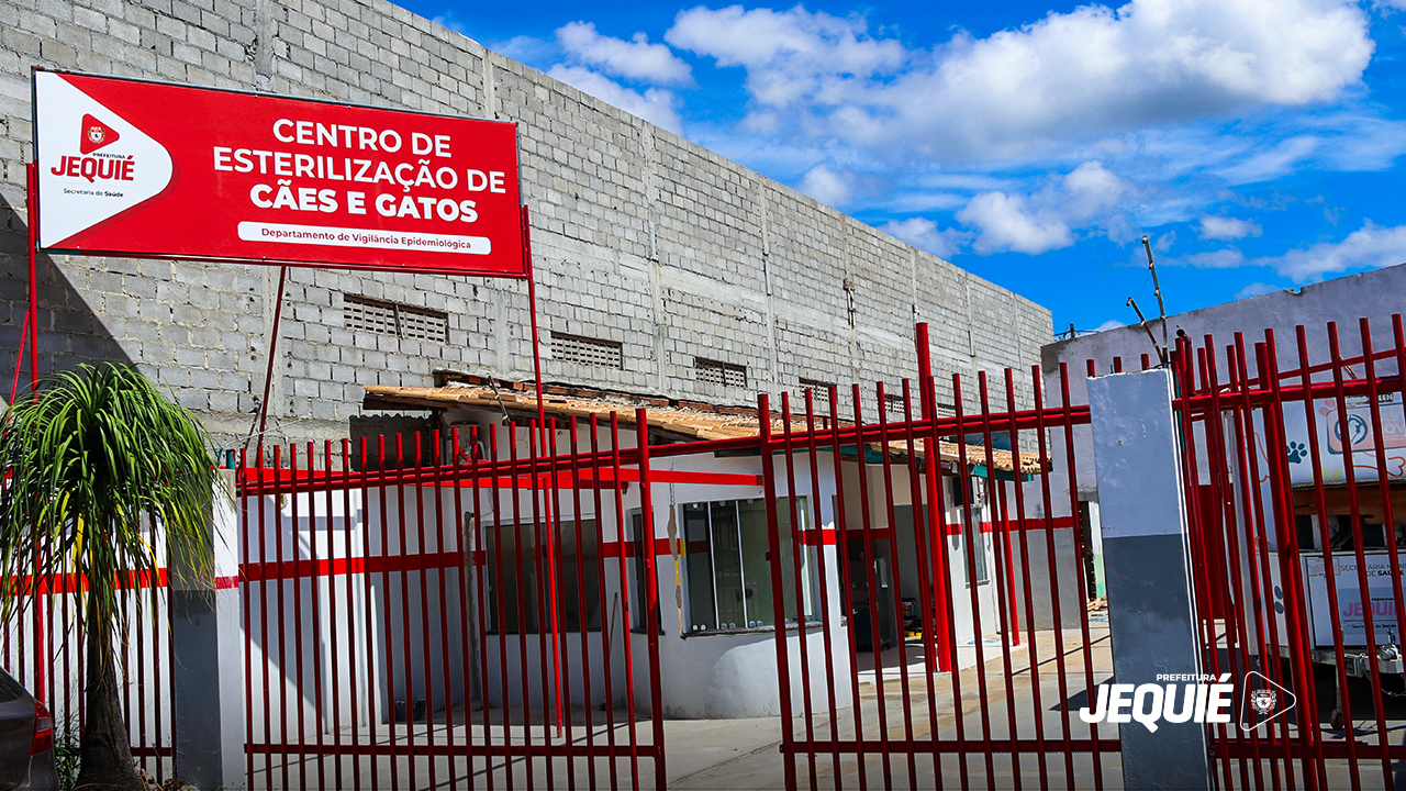 Prefeitura de Jequié intensifica obras de reforma e ampliação do Centro de Esterilização de Cães e Gatos