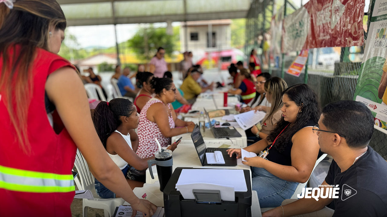 Prefeitura de Jequié leva serviços da assistência social e TJ-BA disponibiliza emissão de documentos civis a moradores de Florestal