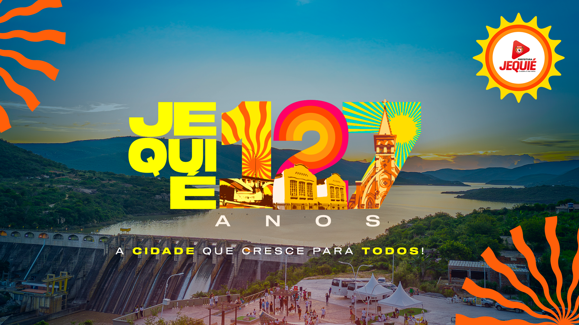 Prefeitura de Jequié prepara programação alusiva aos 127 anos de emancipação política, com shows, desfile cultural e eventos esportivos