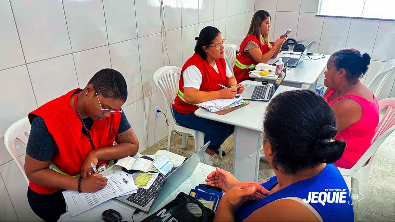 Prefeitura de Jequié promove ação itinerante e leva serviços sociais para moradores de Itajuru