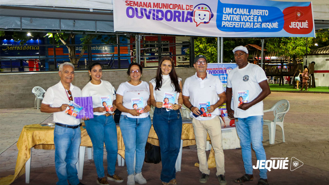 Prefeitura de Jequié realiza 1ª Semana Municipal de Ouvidoria e reforça compromisso com a escuta ativa da população